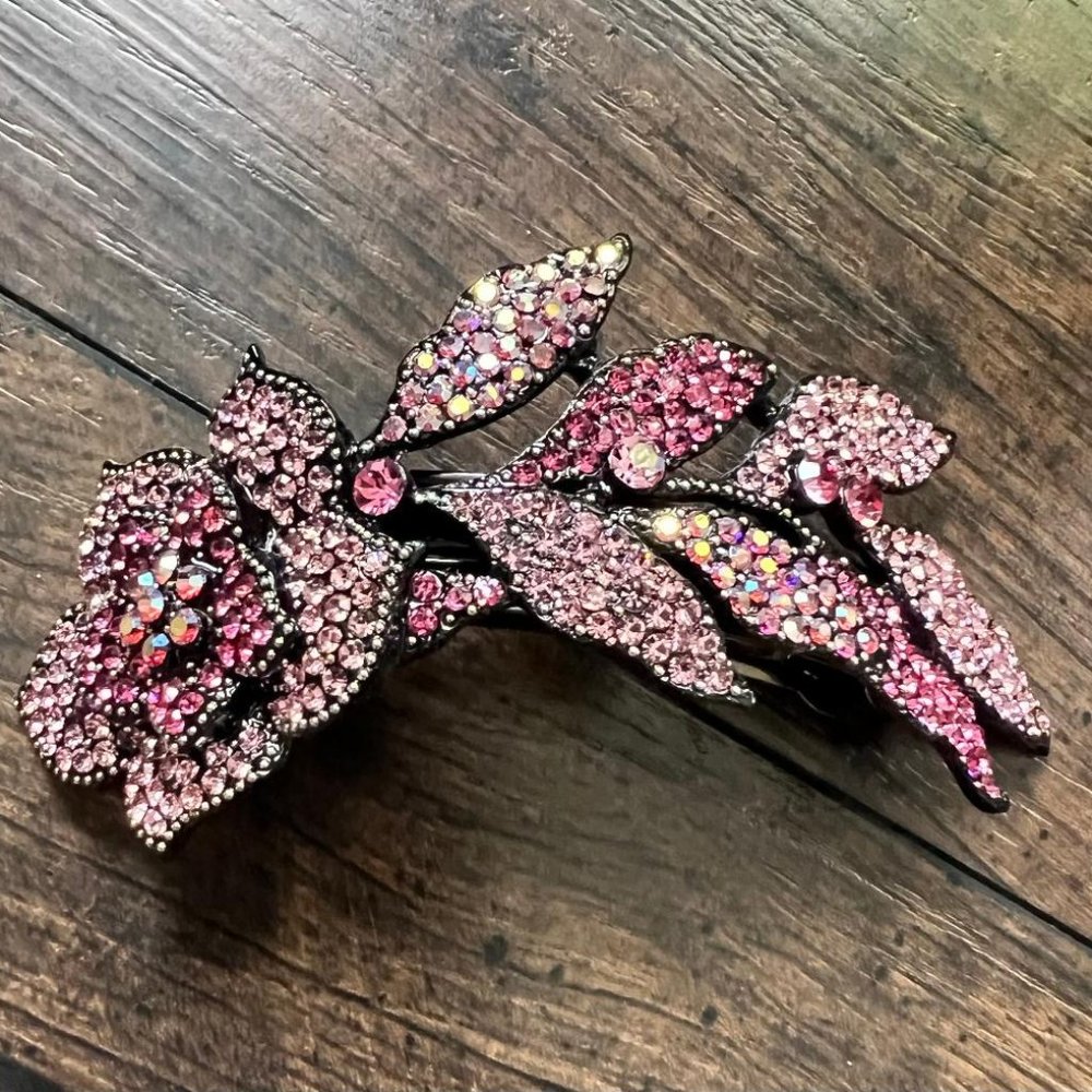 Never Worn Soho Style Pink Dancing with the Stars Rose Barrette